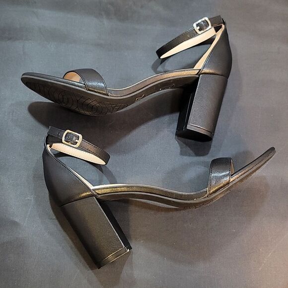 BRAND NEW BANDOLINO ANKLE STRAP LEATHER BLOCK HEEL SANDALS - Picture 12 of 16